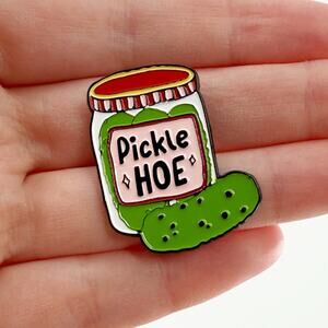 Funny Pickle Lover Soft Enamel Pin